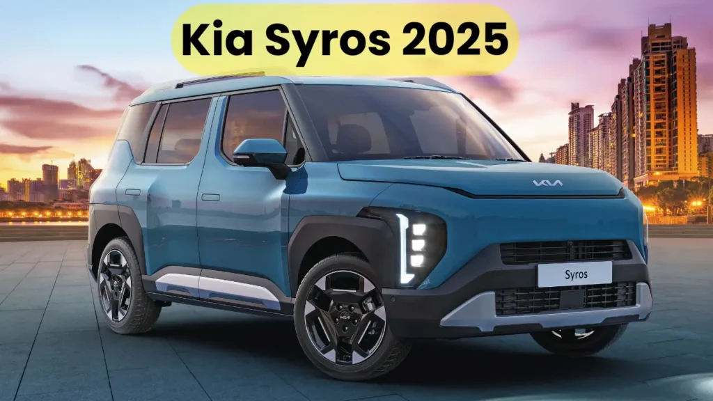 Kia Syros Launched 2025