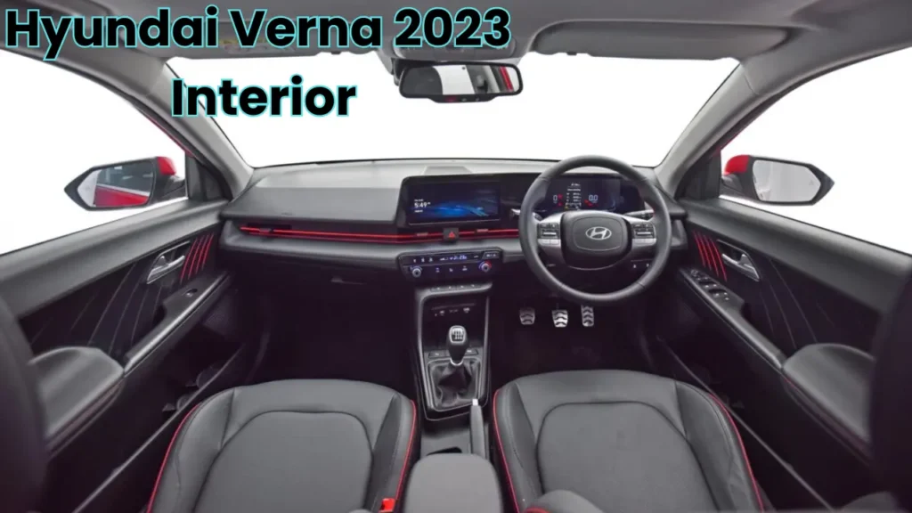 Hyundai Verna 2023 Interior