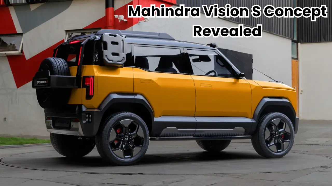Mahindra Vision S Concept Revealed