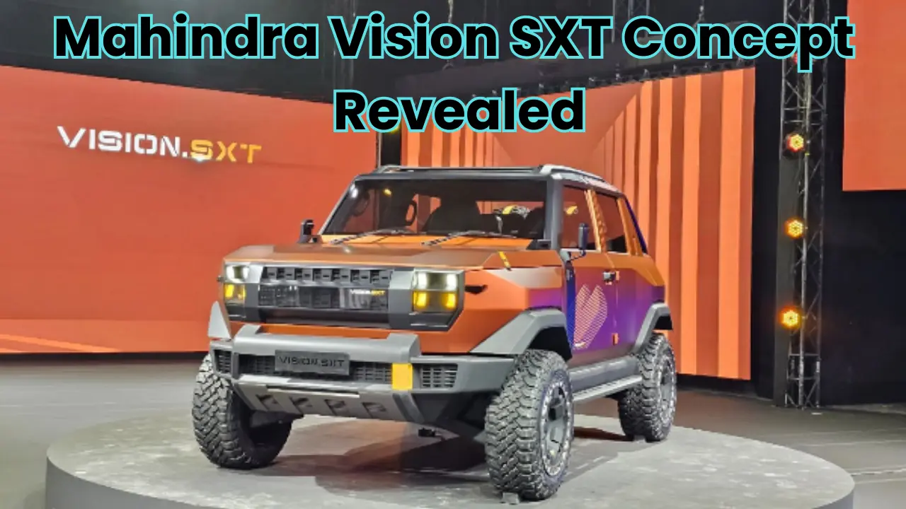 Mahindra Vision SXT Concept Revealed