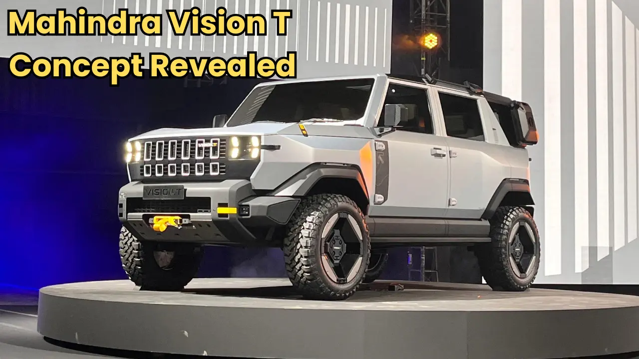 Mahindra Vision T Concept Revealed