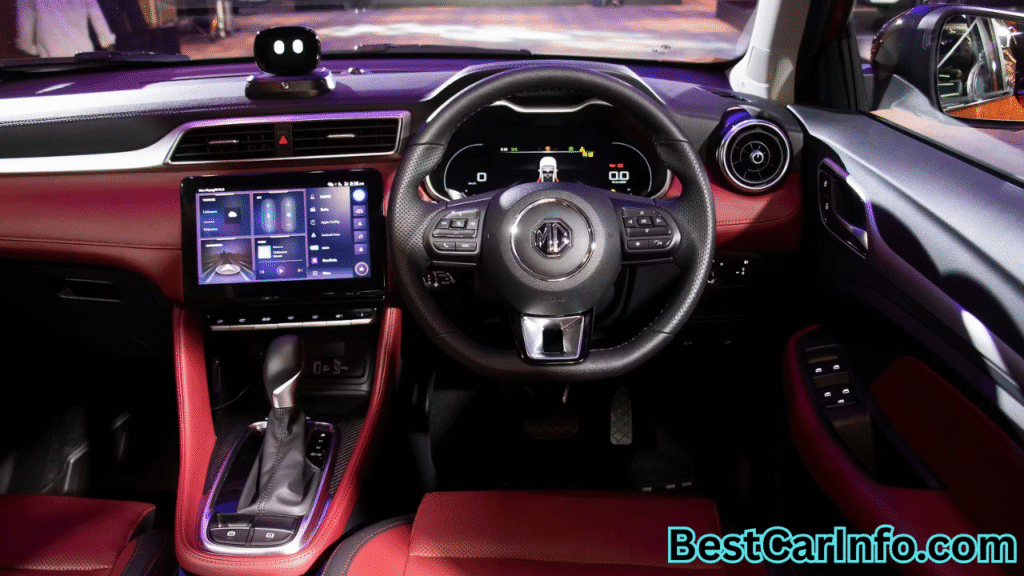 MG Astor 2025 Interior
