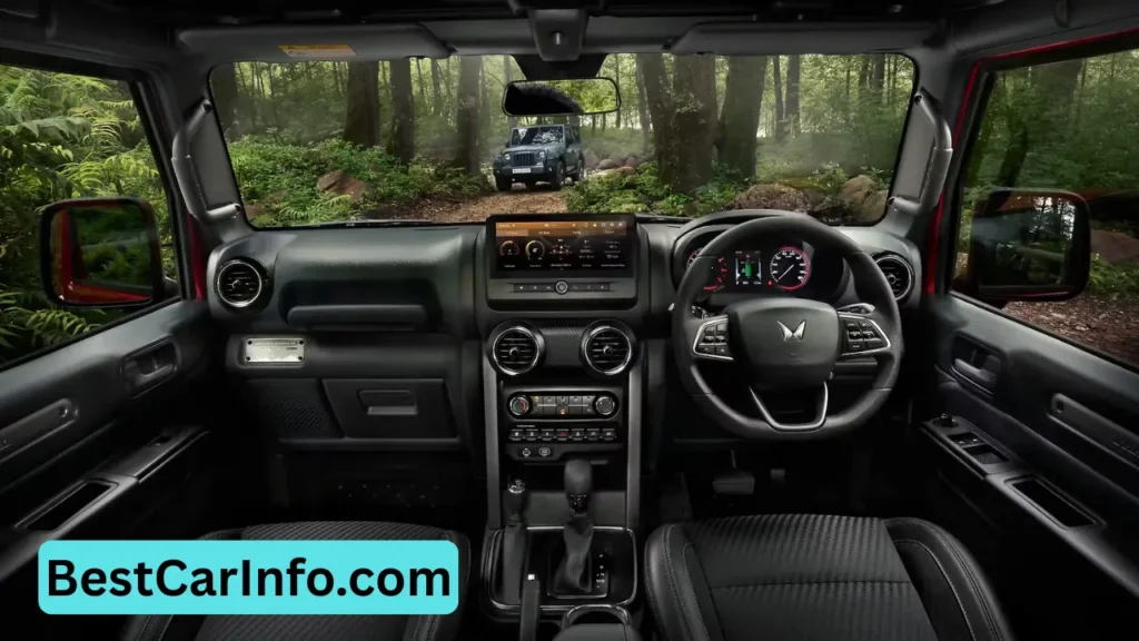 Mahindra Thar 2025 Facelift Interior