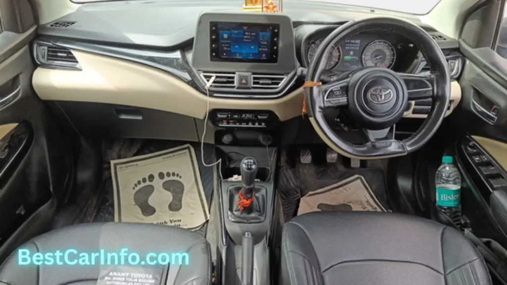 Toyota Glanza 2022 Interior
