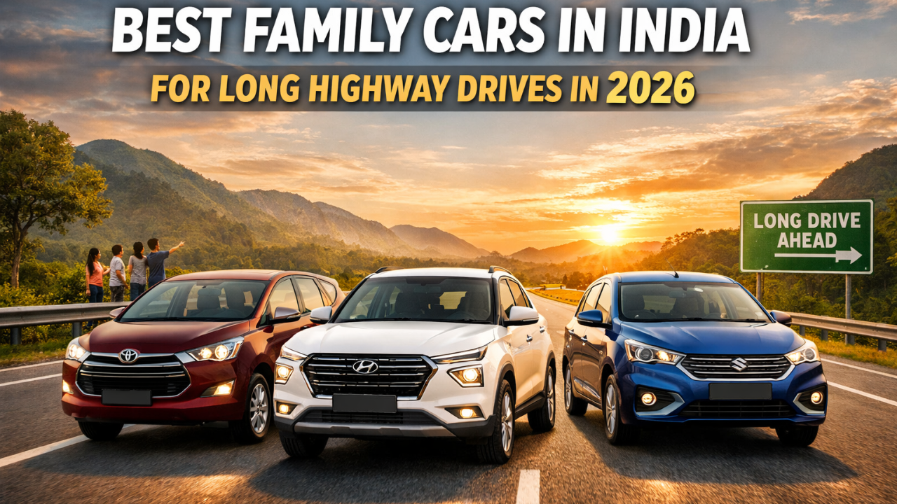 Best Family Cars in India for Long Highway Drives in 2026