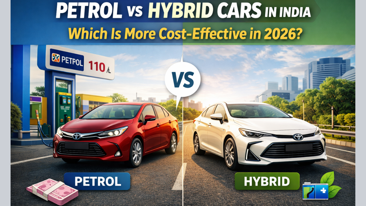 Petrol vs Hybrid Cars in India Which Is More Cost-Effective in 2026