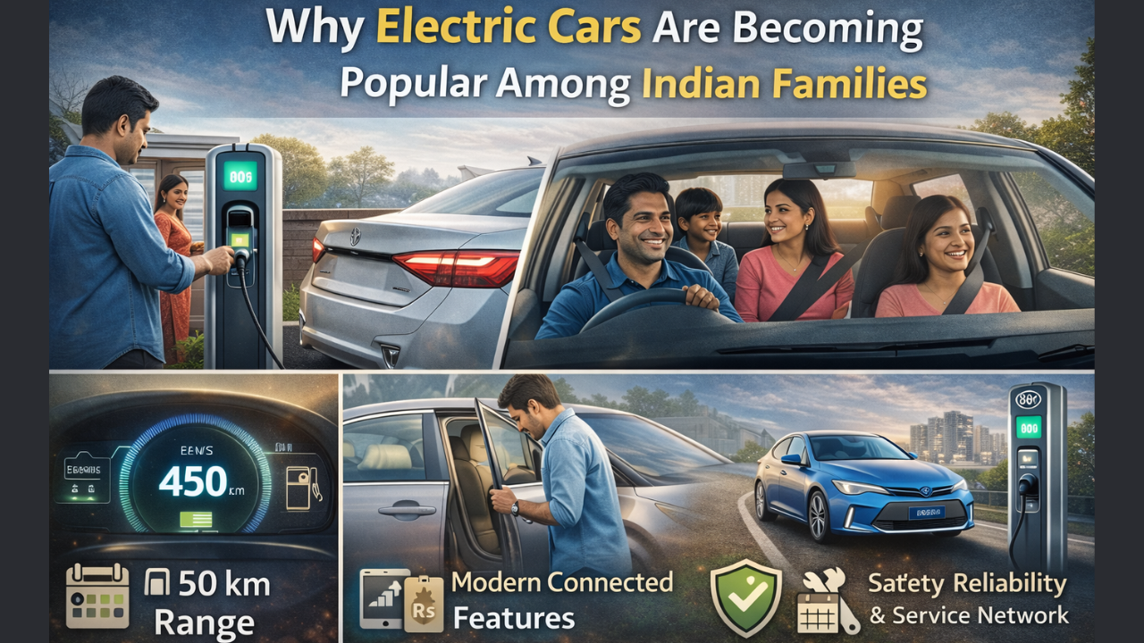 Why Electric Cars Are Becoming Popular Among Indian Families