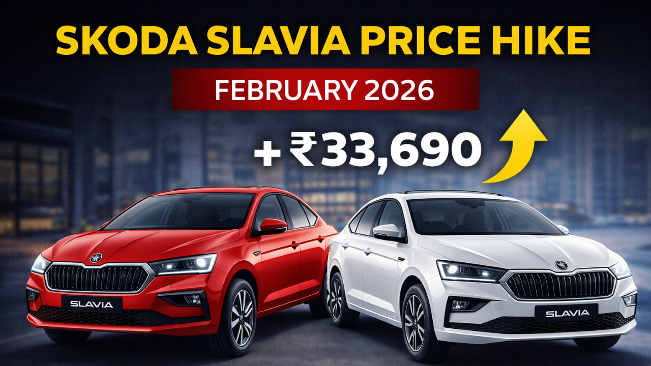 Skoda Slavia Price Hike in February 2026