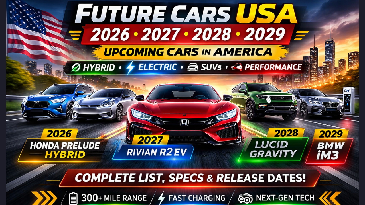 Future Cars USA 2026 2027 2028 2029