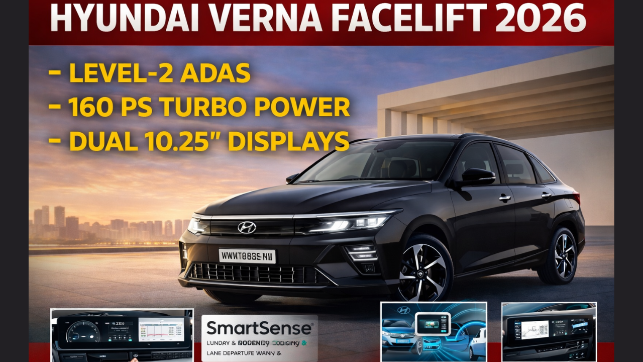 Hyundai Verna Facelift 2026